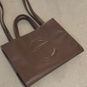 Telfar Chocolate Medium Shopping Bag